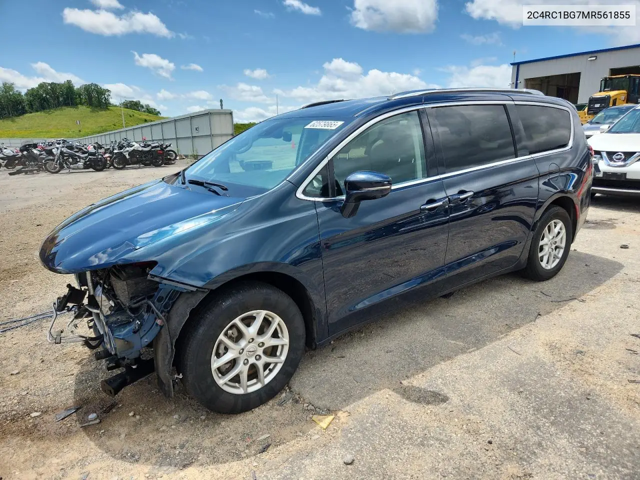 2021 Chrysler Pacifica Touring L VIN: 2C4RC1BG7MR561855 Lot: 62579865