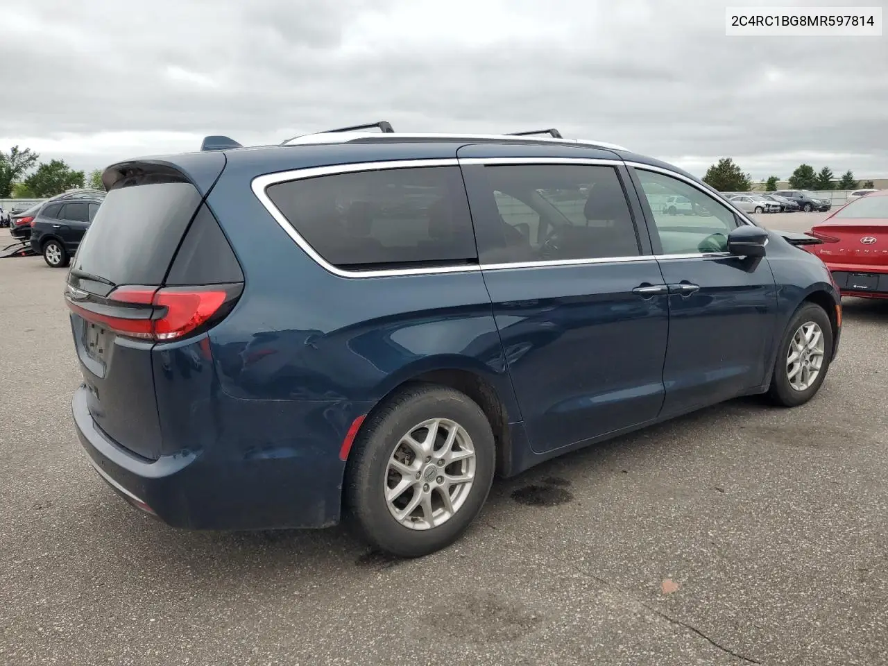 2021 Chrysler Pacifica Touring L VIN: 2C4RC1BG8MR597814 Lot: 62673915