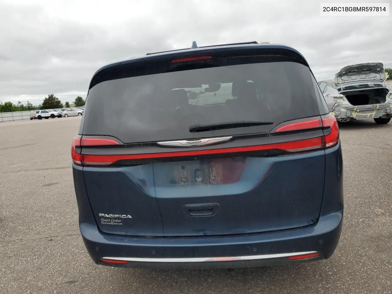 2021 Chrysler Pacifica Touring L VIN: 2C4RC1BG8MR597814 Lot: 62673915