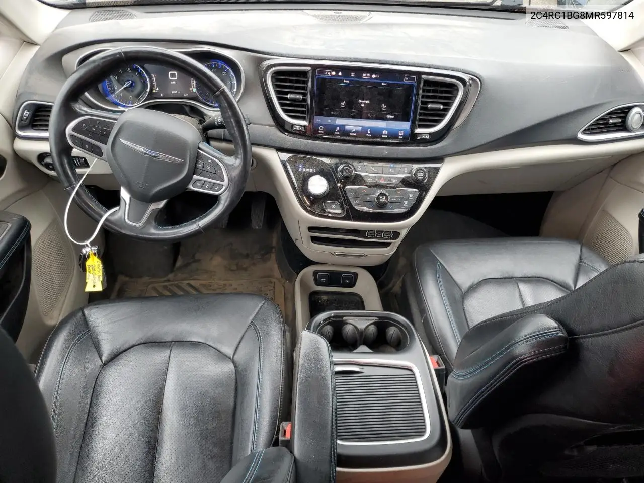 2021 Chrysler Pacifica Touring L VIN: 2C4RC1BG8MR597814 Lot: 62673915
