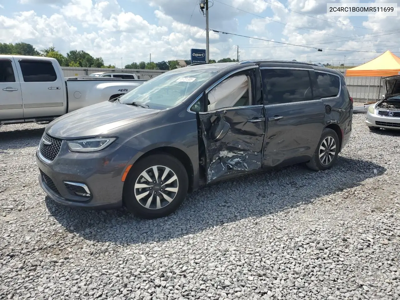 2021 Chrysler Pacifica Touring L VIN: 2C4RC1BG0MR511699 Lot: 65701385