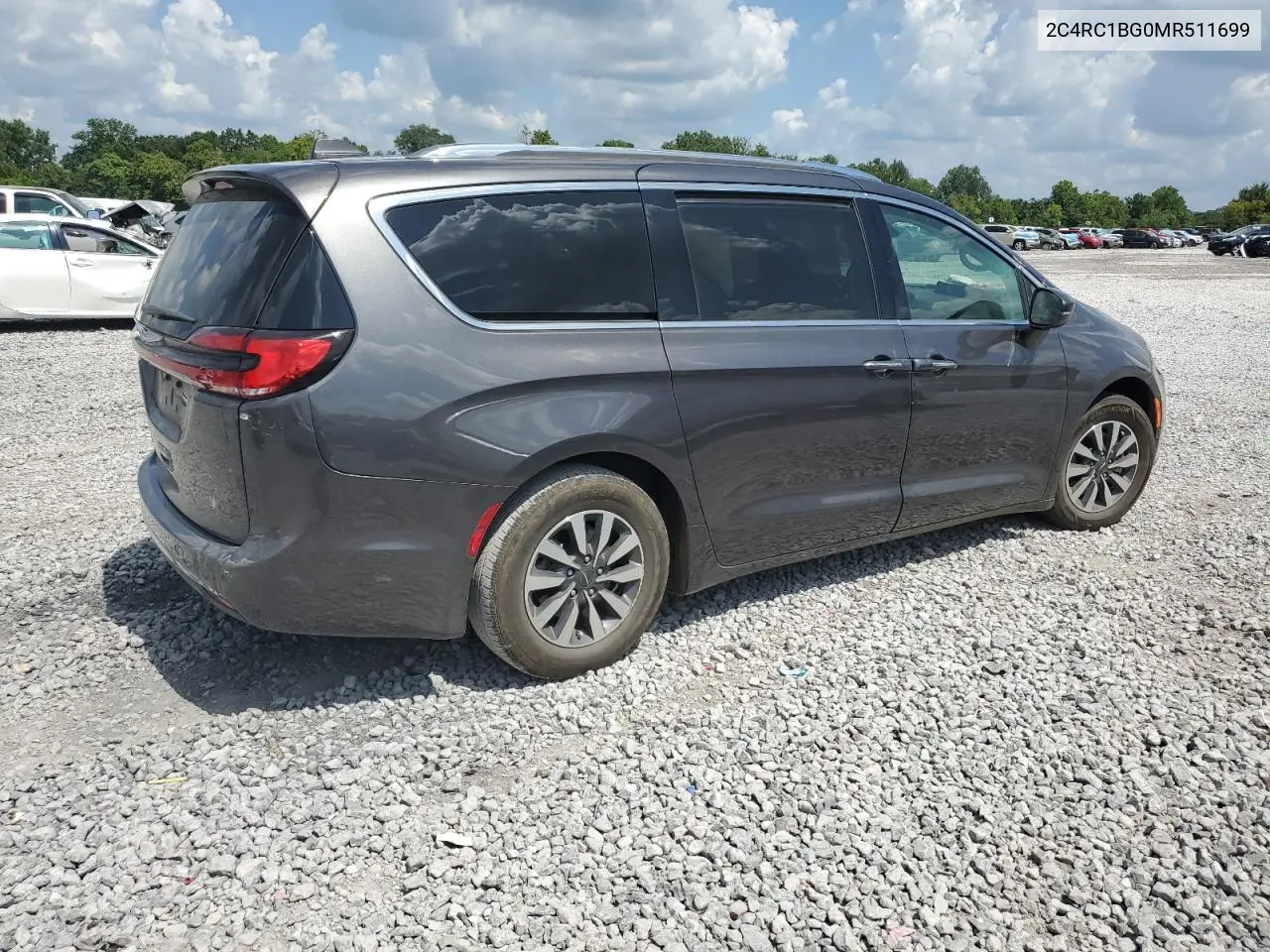 2021 Chrysler Pacifica Touring L VIN: 2C4RC1BG0MR511699 Lot: 65701385