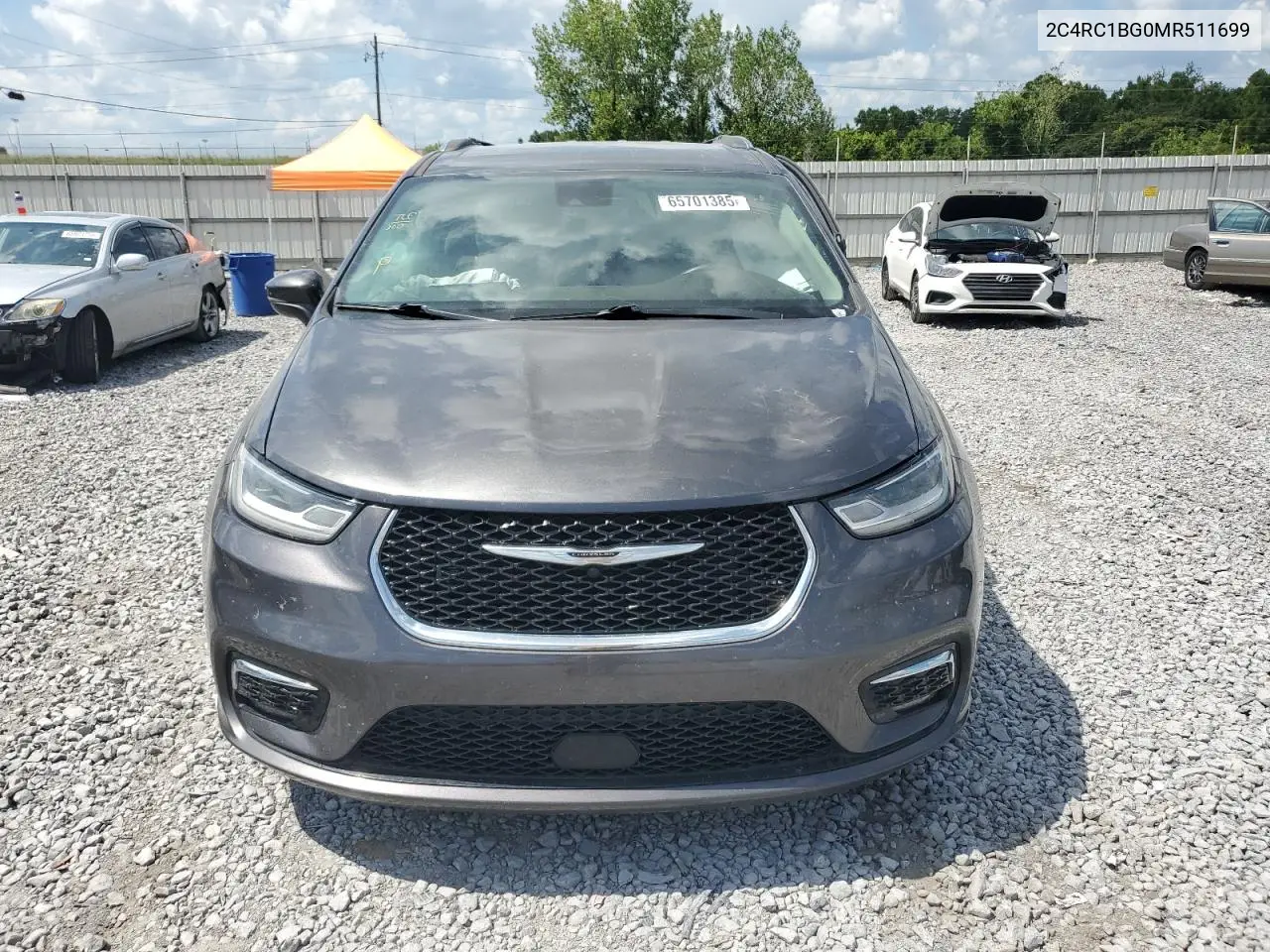 2021 Chrysler Pacifica Touring L VIN: 2C4RC1BG0MR511699 Lot: 65701385