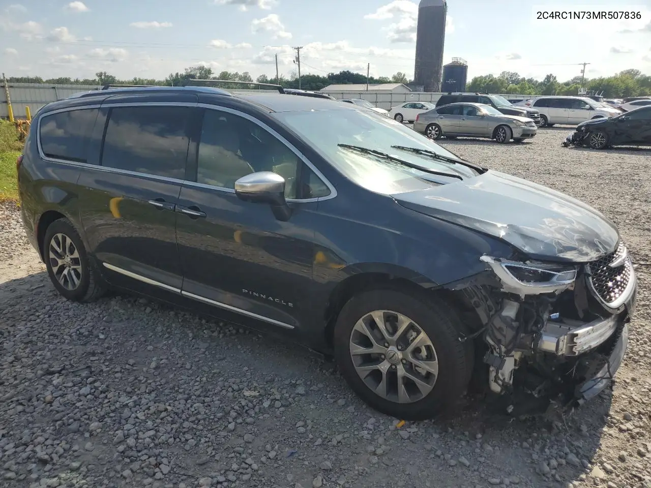 2021 Chrysler Pacifica Hybrid Pinnacle VIN: 2C4RC1N73MR507836 Lot: 66103985