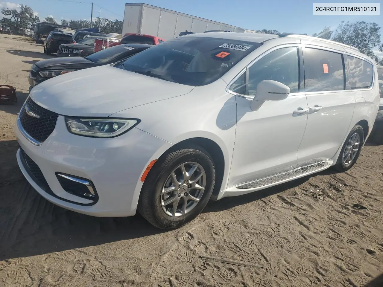 2021 Chrysler Pacifica Touring VIN: 2C4RC1FG1MR510121 Lot: 78366954