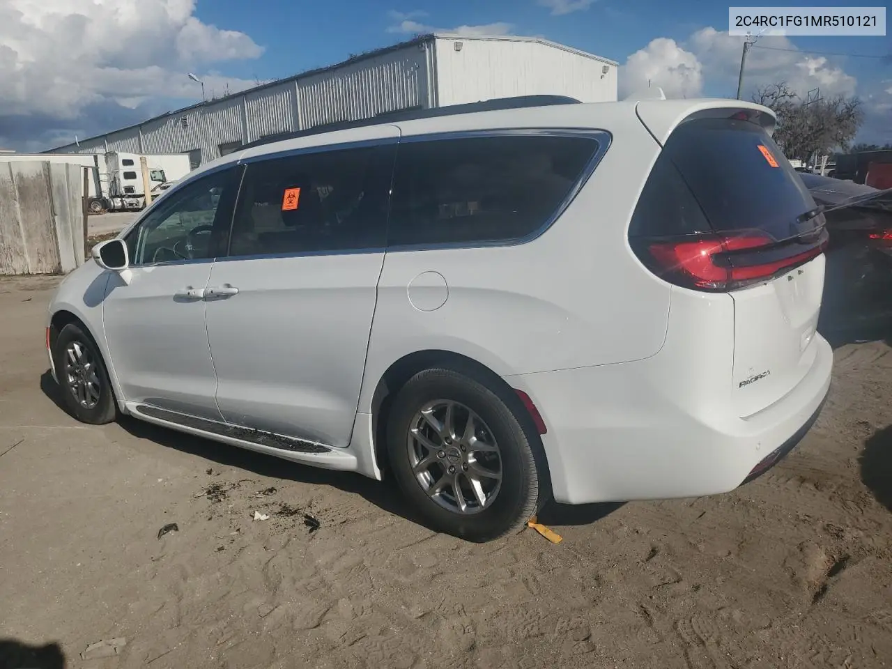 2021 Chrysler Pacifica Touring VIN: 2C4RC1FG1MR510121 Lot: 78366954