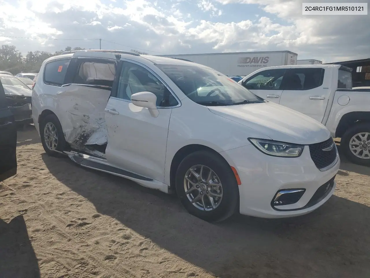 2021 Chrysler Pacifica Touring VIN: 2C4RC1FG1MR510121 Lot: 78366954