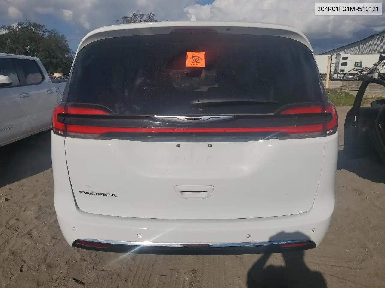 2021 Chrysler Pacifica Touring VIN: 2C4RC1FG1MR510121 Lot: 78366954
