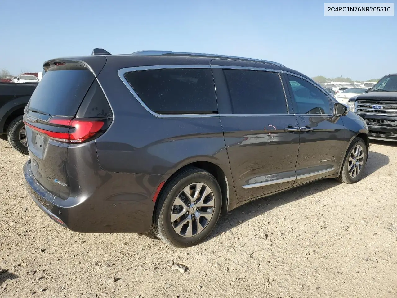 2022 Chrysler Pacifica Hybrid Pinnacle VIN: 2C4RC1N76NR205510 Lot: 49315045