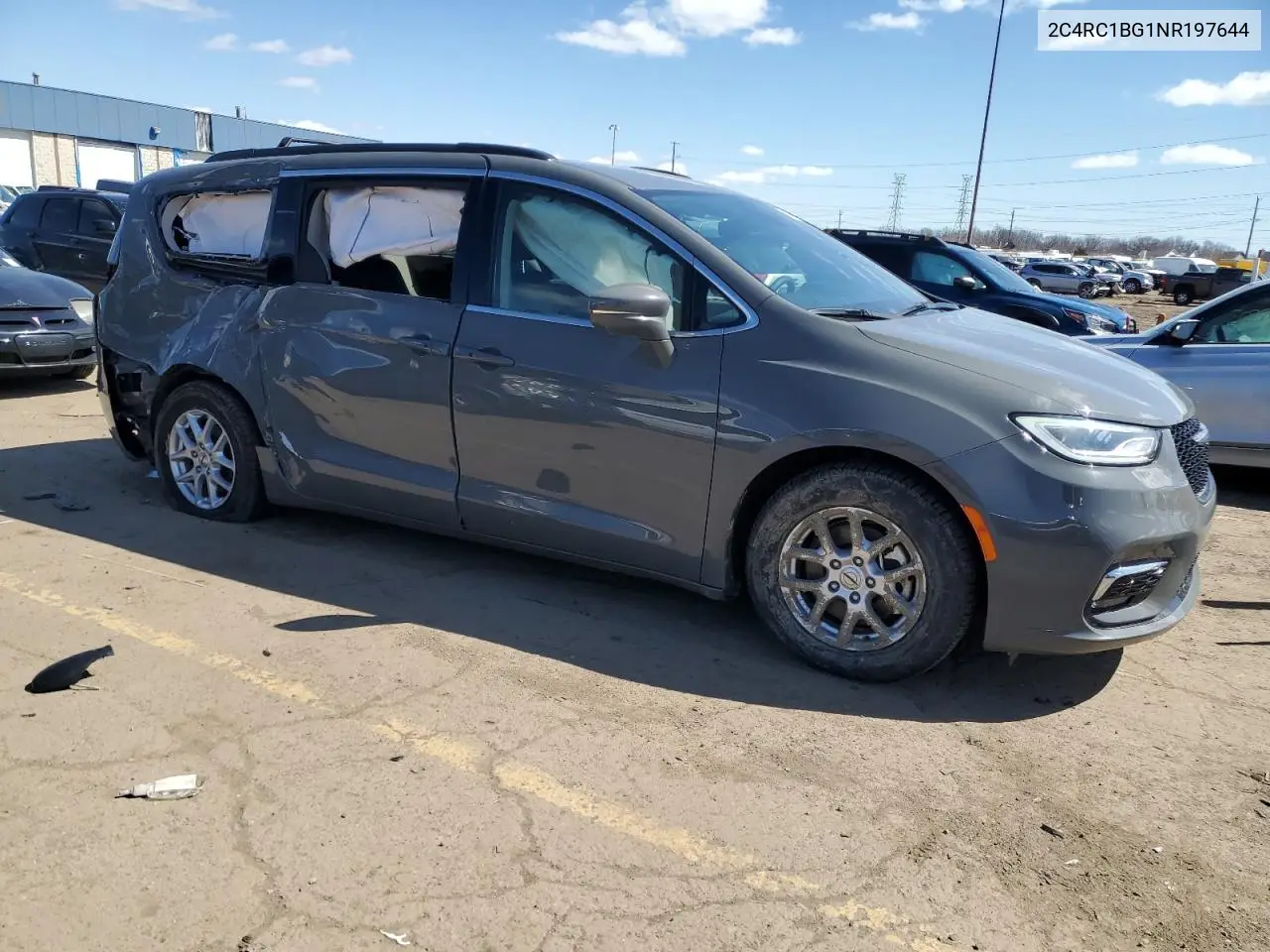2022 Chrysler Pacifica Touring L VIN: 2C4RC1BG1NR197644 Lot: 50659645