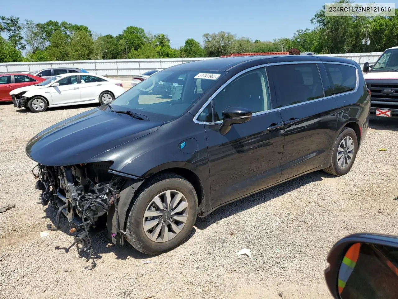 2022 Chrysler Pacifica Hybrid Touring L VIN: 2C4RC1L73NR121616 Lot: 51941905