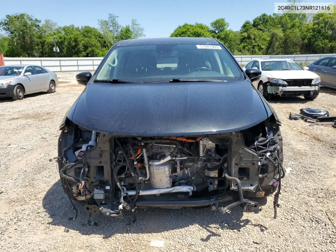 2022 Chrysler Pacifica Hybrid Touring L VIN: 2C4RC1L73NR121616 Lot: 51941905