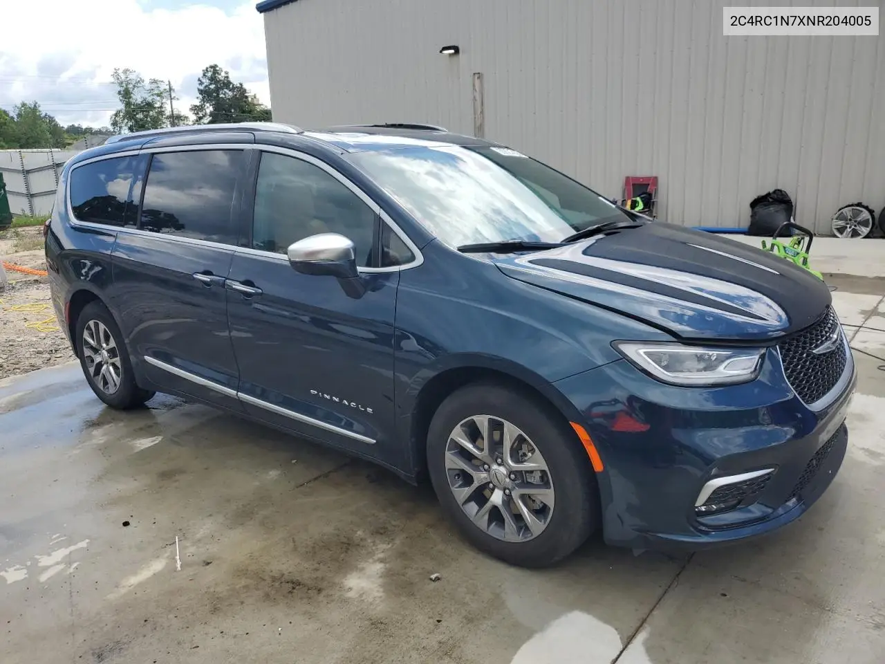 2022 Chrysler Pacifica Hybrid Pinnacle VIN: 2C4RC1N7XNR204005 Lot: 55627455