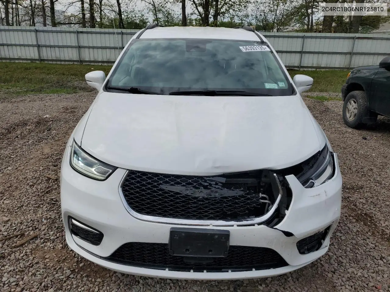 2022 Chrysler Pacifica Touring L VIN: 2C4RC1BG6NR125810 Lot: 56393135