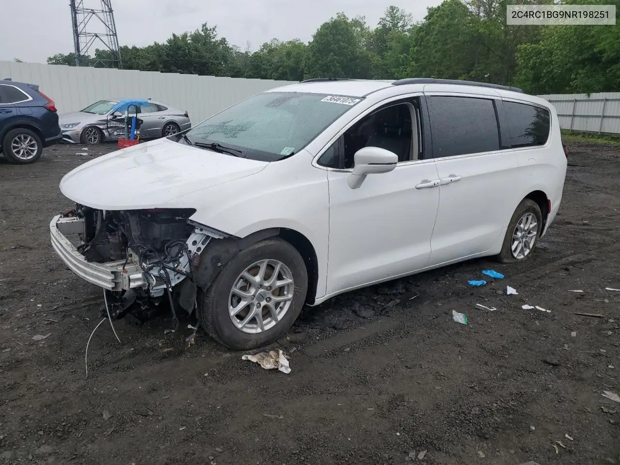 2022 Chrysler Pacifica Touring L VIN: 2C4RC1BG9NR198251 Lot: 56461075