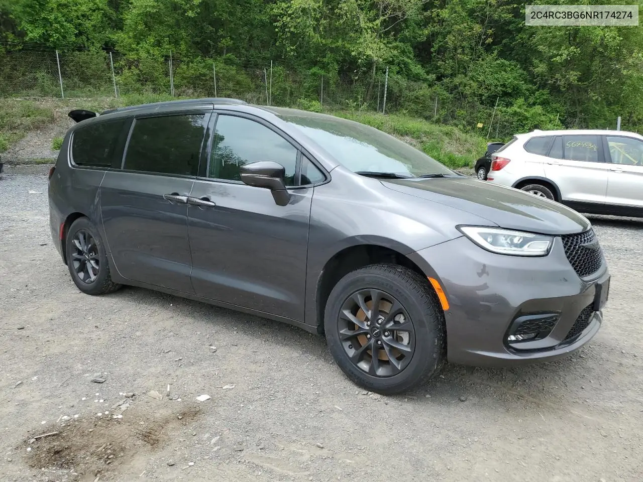 2022 Chrysler Pacifica Touring L VIN: 2C4RC3BG6NR174274 Lot: 56625385