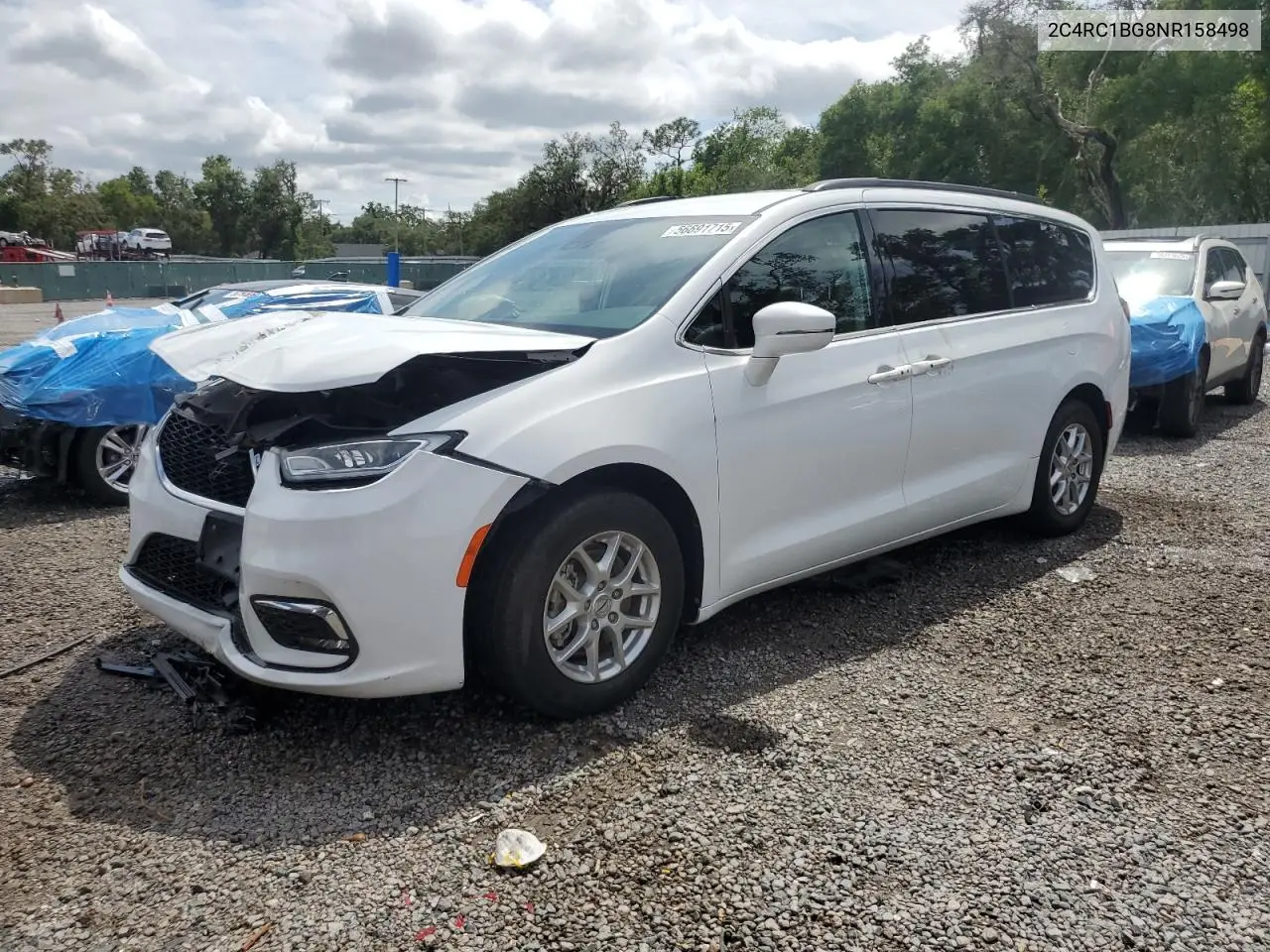 2022 Chrysler Pacifica Touring L VIN: 2C4RC1BG8NR158498 Lot: 56691715