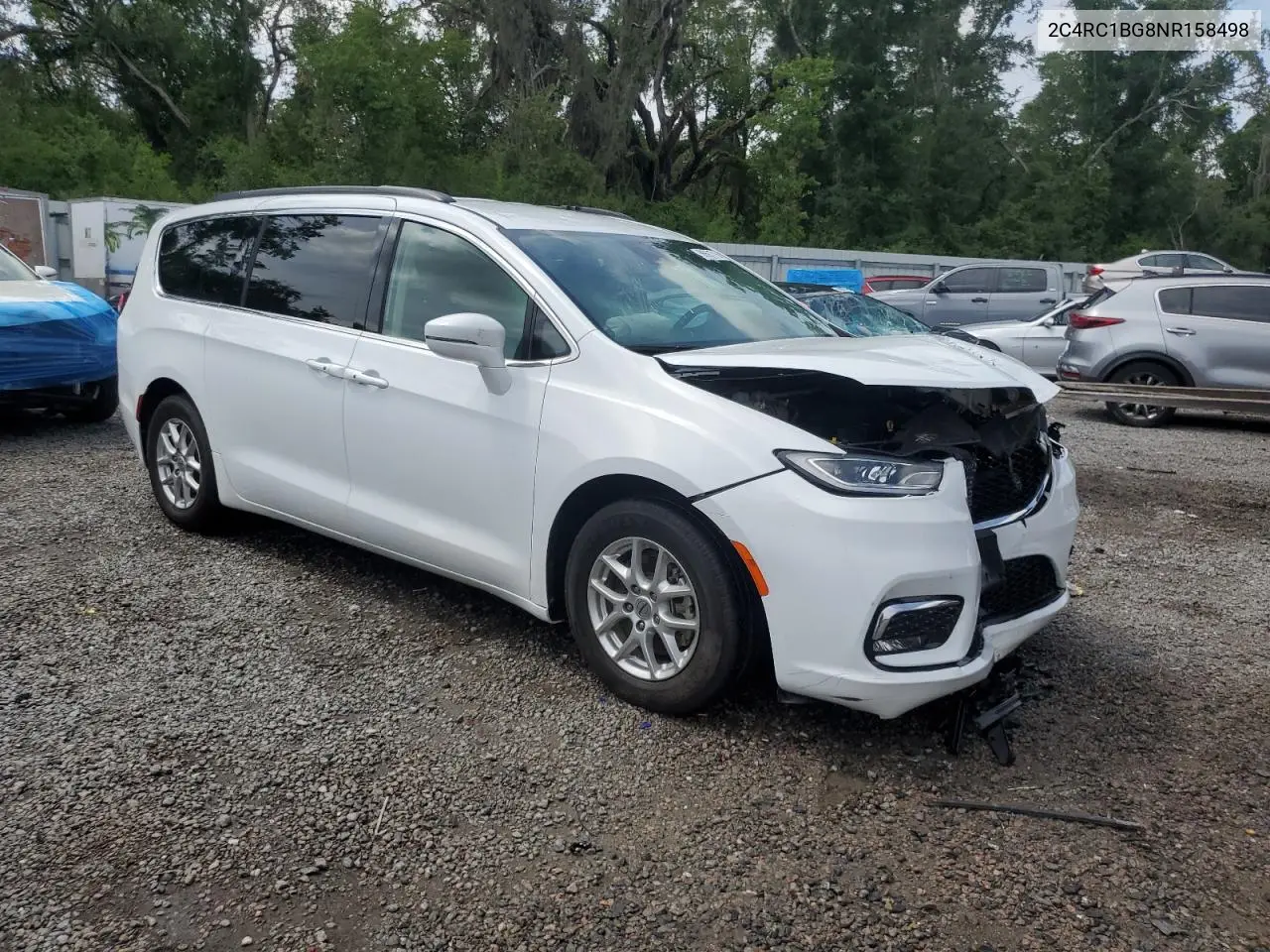 2022 Chrysler Pacifica Touring L VIN: 2C4RC1BG8NR158498 Lot: 56691715