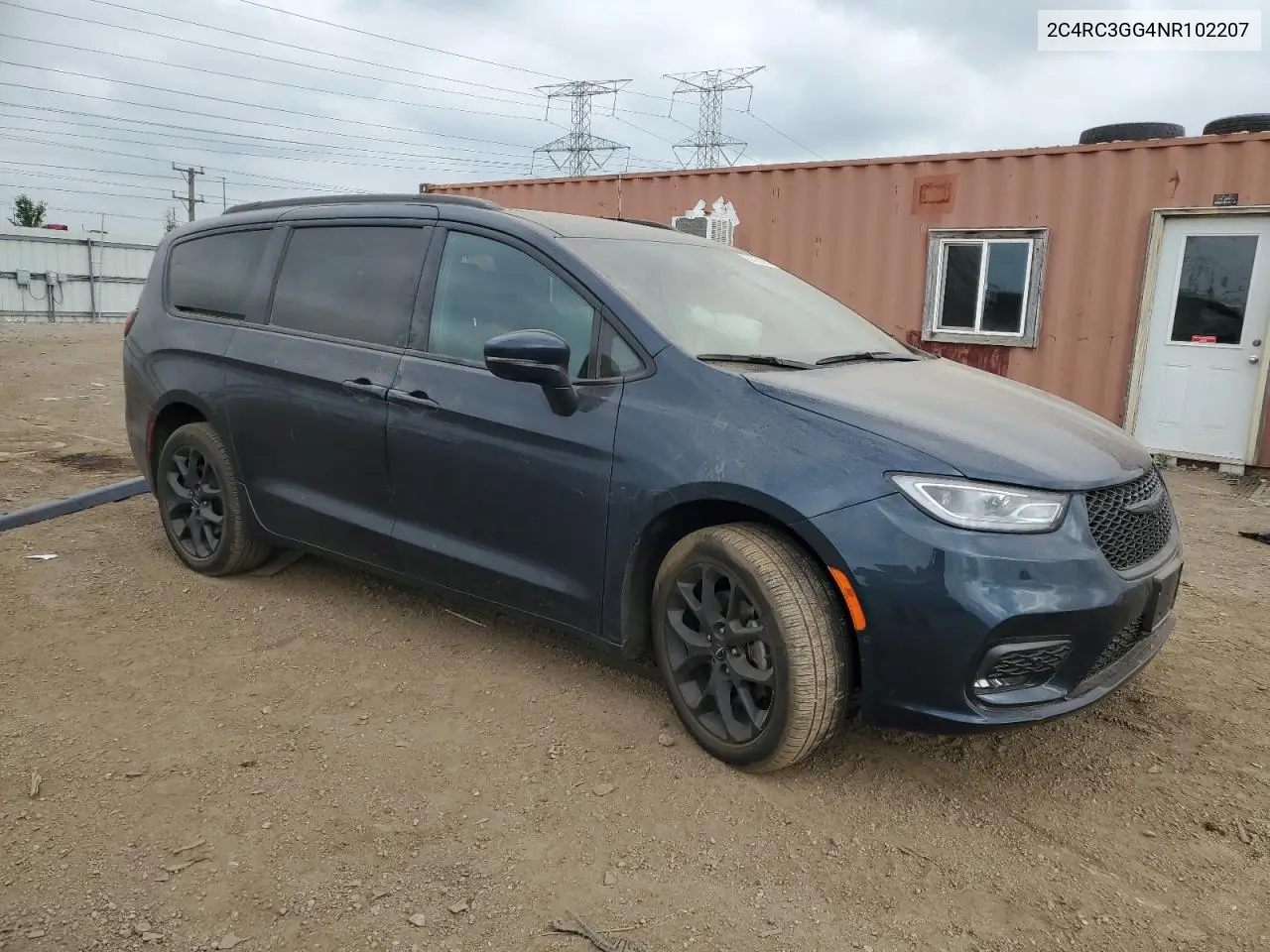 2022 Chrysler Pacifica Limited VIN: 2C4RC3GG4NR102207 Lot: 56762005