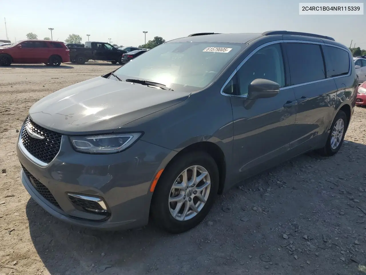 2022 Chrysler Pacifica Touring L VIN: 2C4RC1BG4NR115339 Lot: 61579005