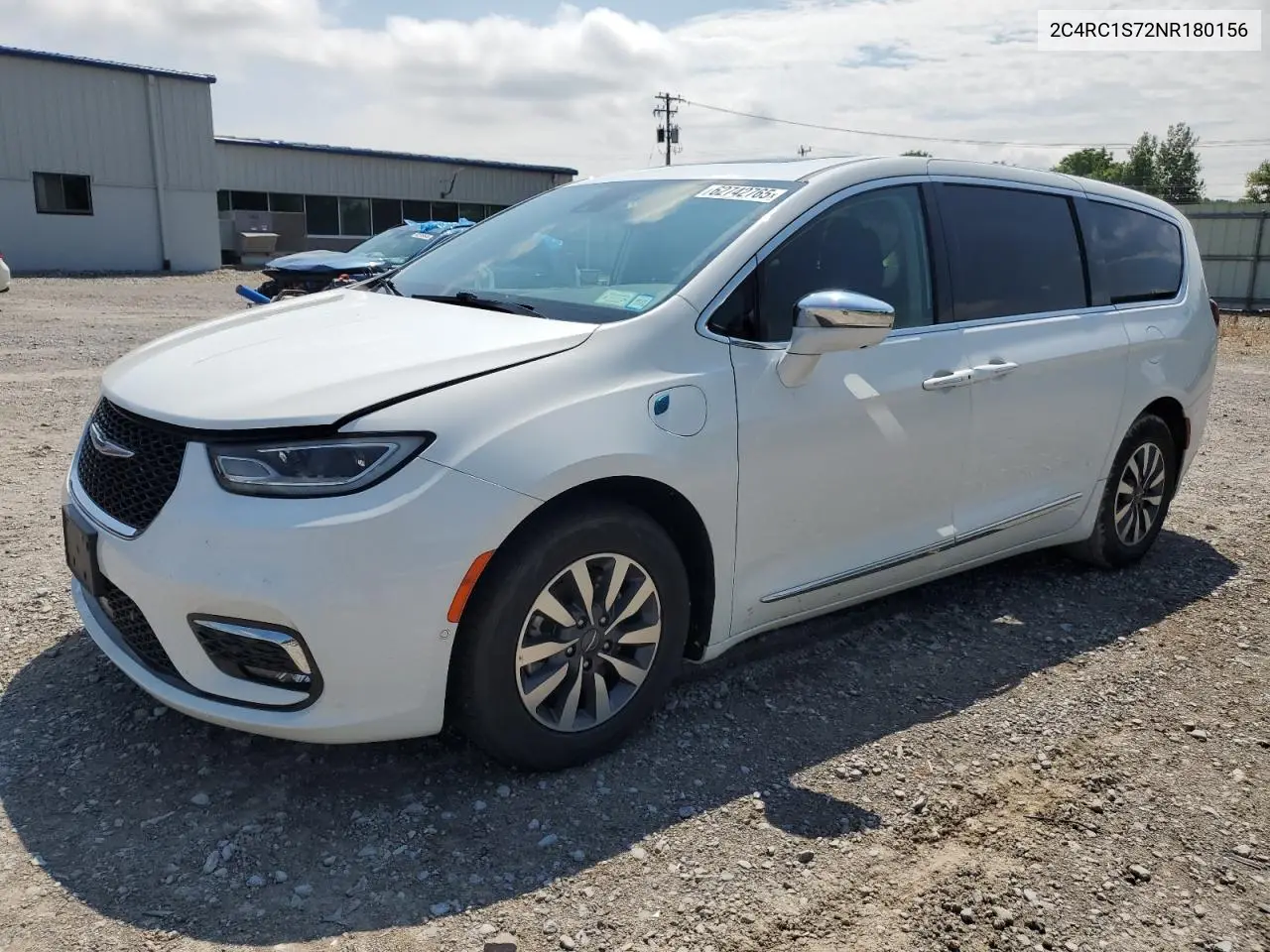 2022 Chrysler Pacifica Hybrid Limited VIN: 2C4RC1S72NR180156 Lot: 62742765