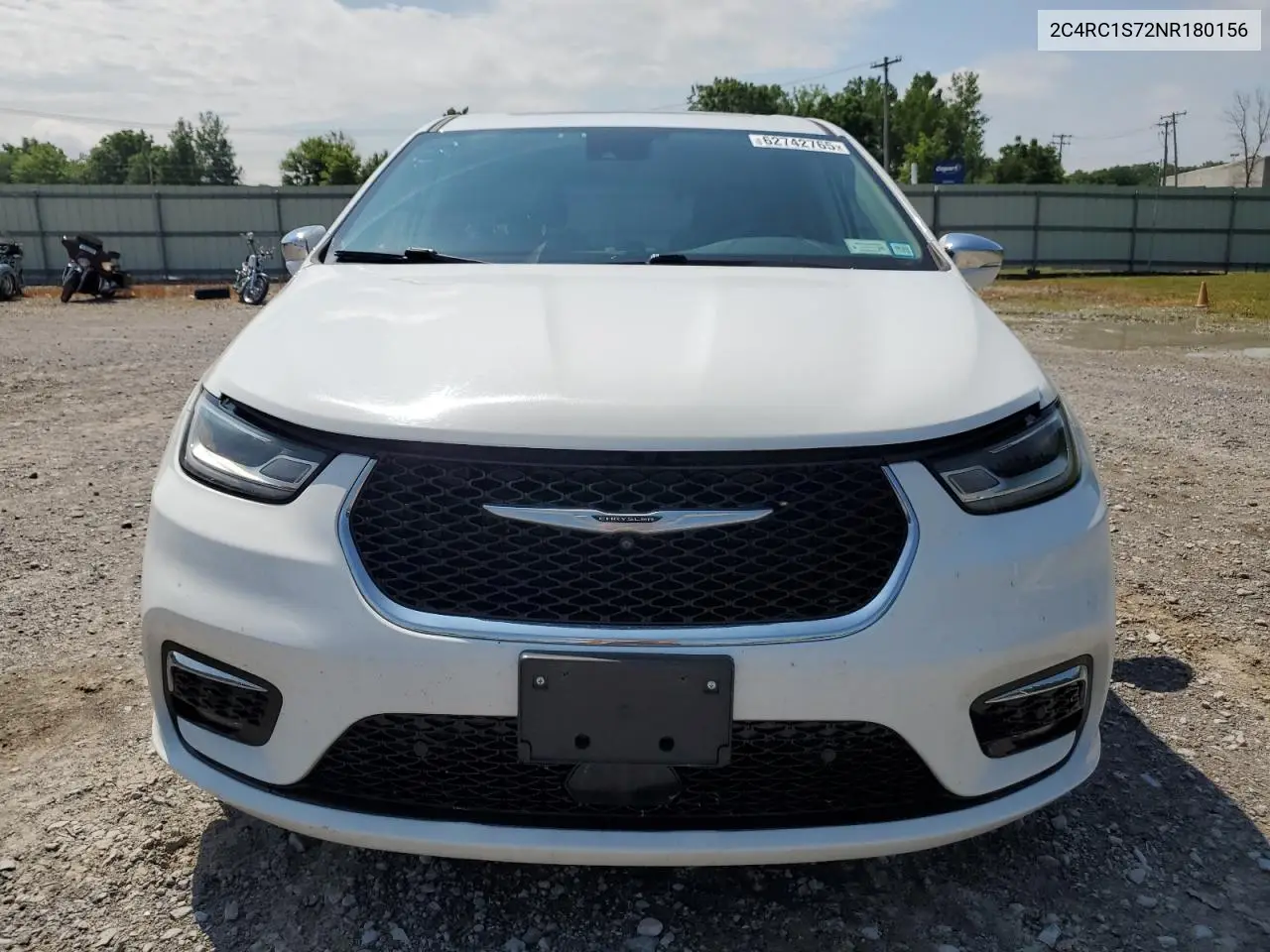 2022 Chrysler Pacifica Hybrid Limited VIN: 2C4RC1S72NR180156 Lot: 62742765