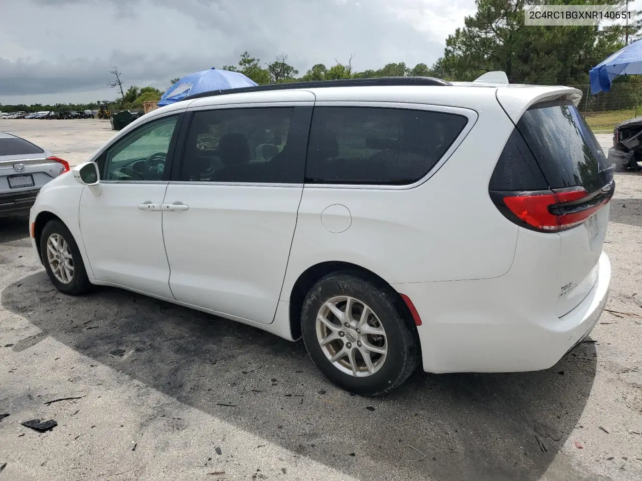 2022 Chrysler Pacifica Touring L VIN: 2C4RC1BGXNR140651 Lot: 62816825