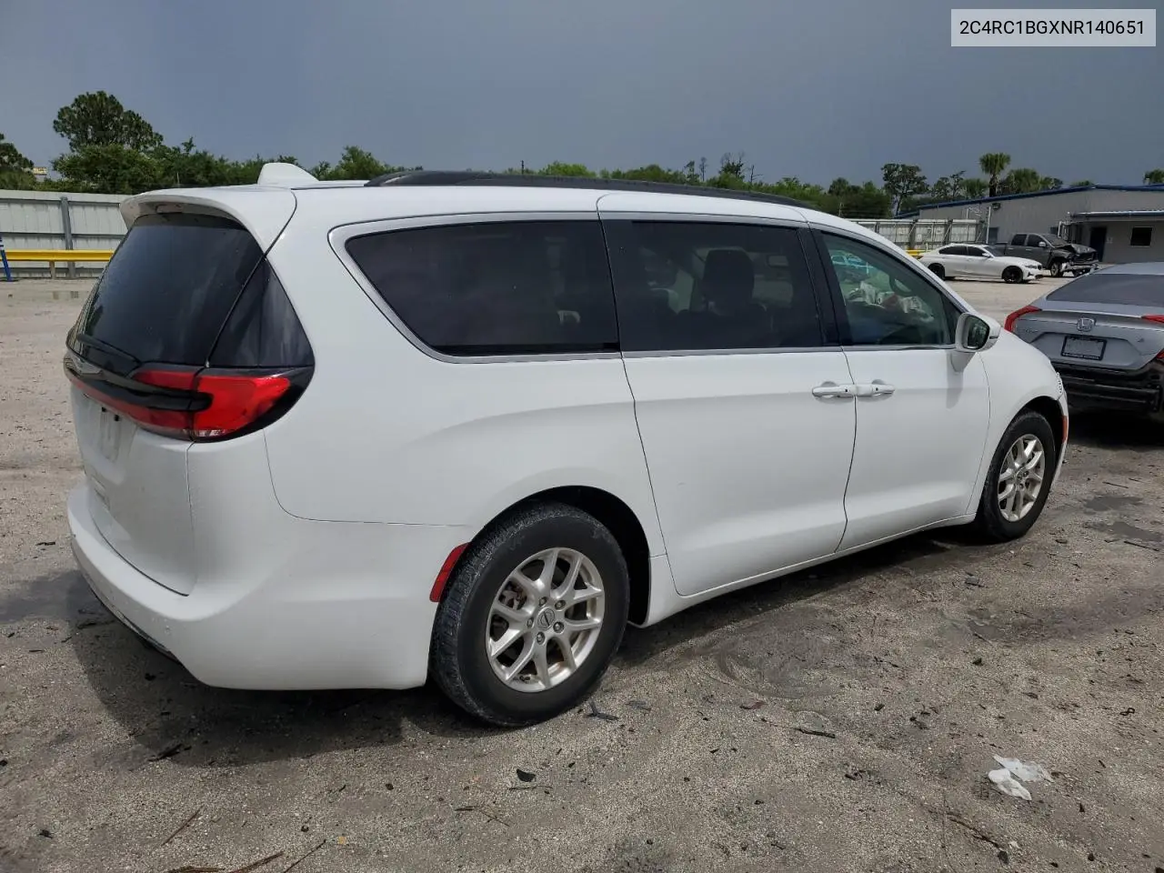 2022 Chrysler Pacifica Touring L VIN: 2C4RC1BGXNR140651 Lot: 62816825