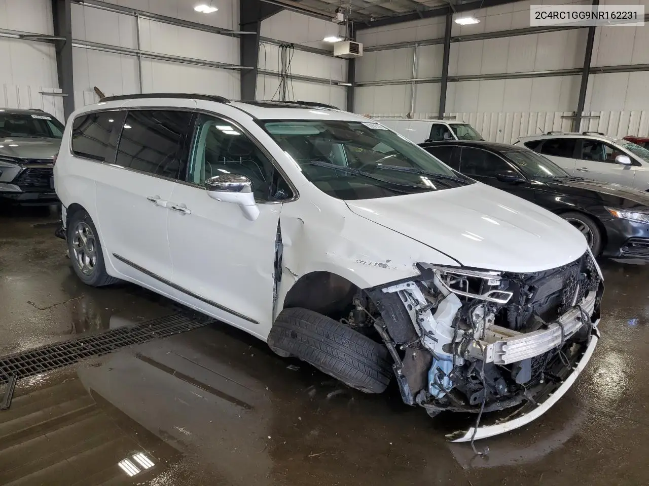 2022 Chrysler Pacifica Limited VIN: 2C4RC1GG9NR162231 Lot: 63061055
