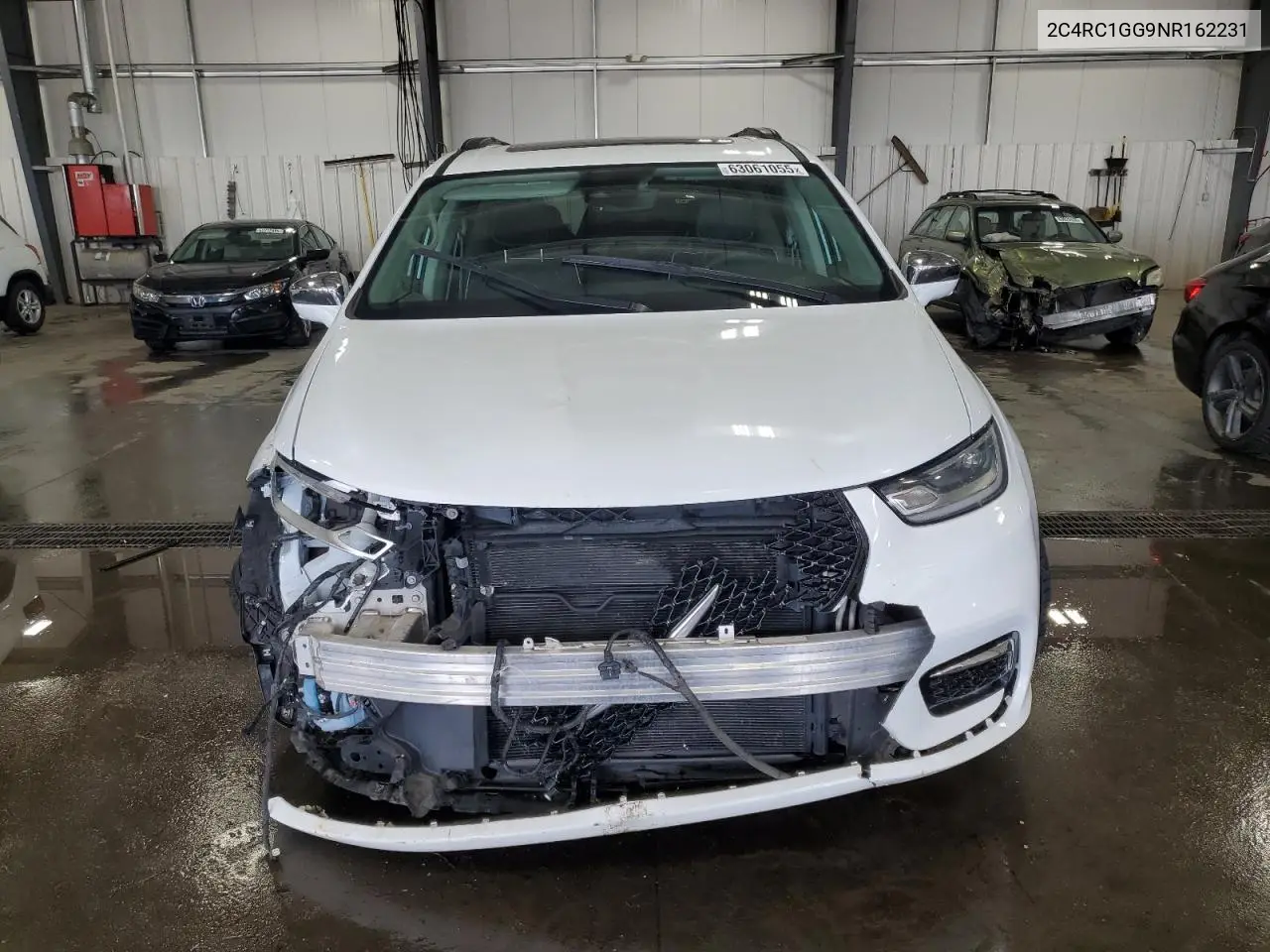 2022 Chrysler Pacifica Limited VIN: 2C4RC1GG9NR162231 Lot: 63061055