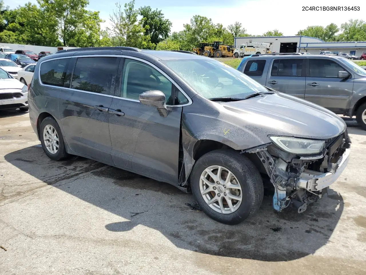 2022 Chrysler Pacifica Touring L VIN: 2C4RC1BG8NR136453 Lot: 65762755