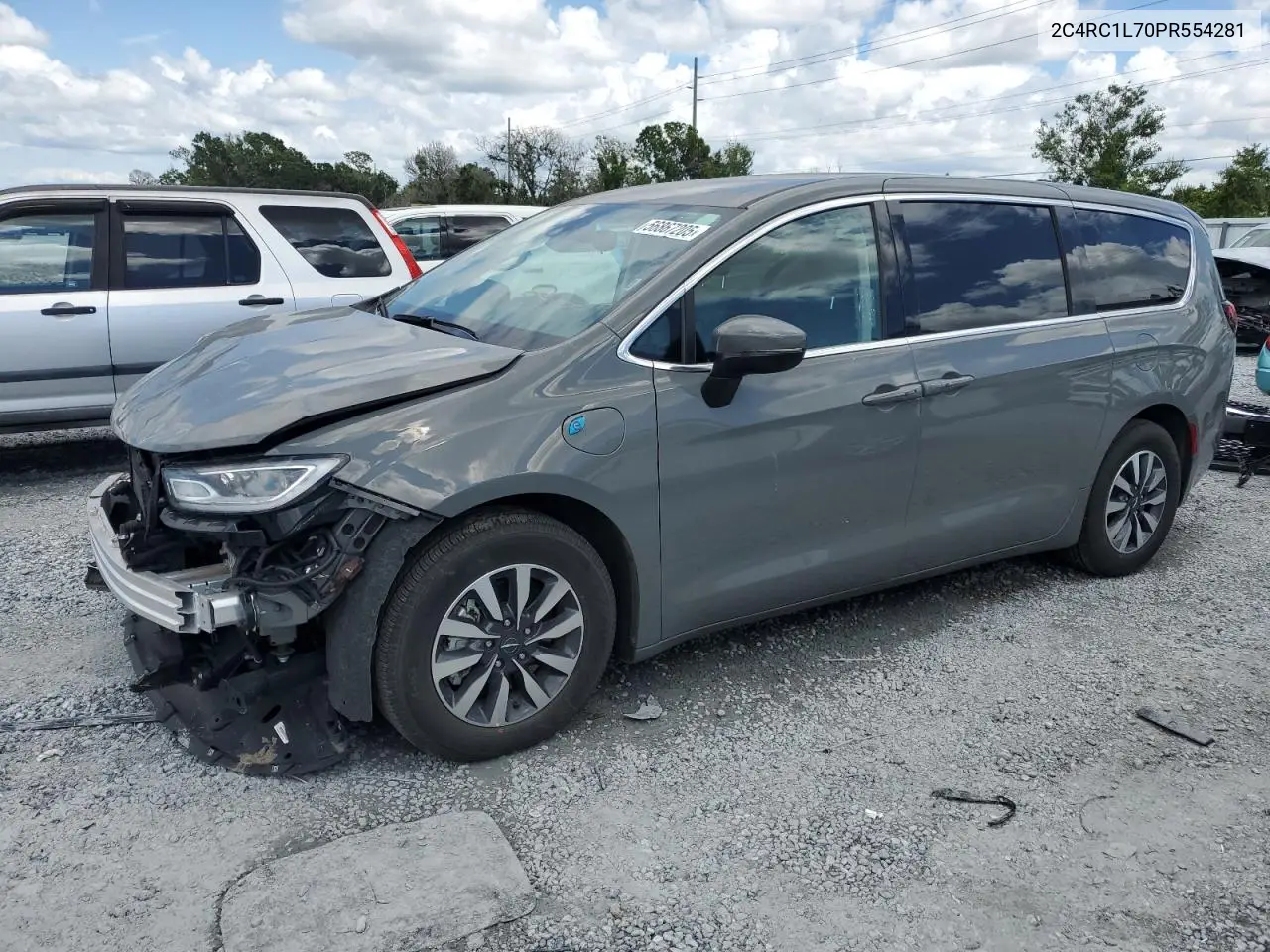 2023 Chrysler Pacifica Hybrid Touring L VIN: 2C4RC1L70PR554281 Lot: 56867205