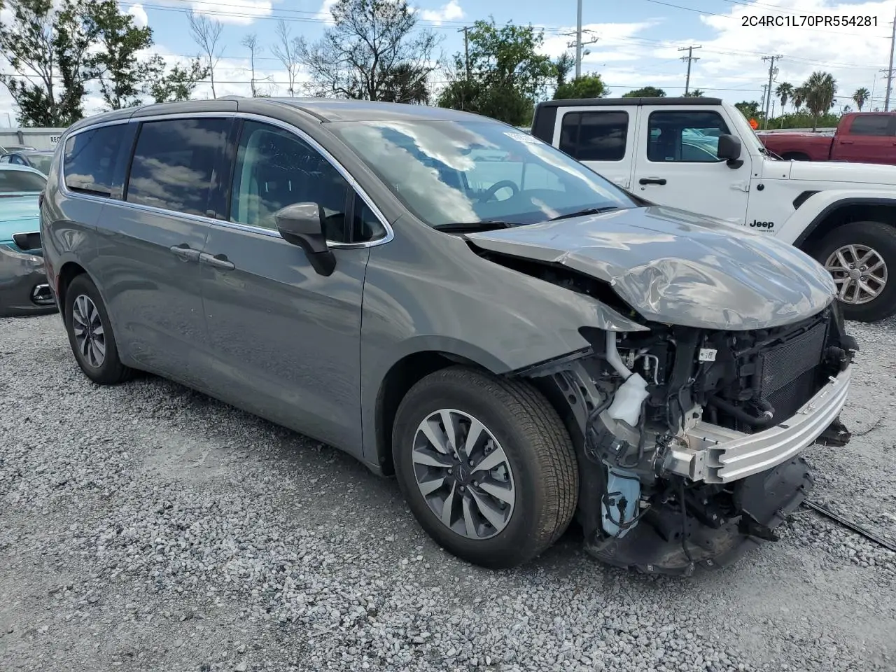 2023 Chrysler Pacifica Hybrid Touring L VIN: 2C4RC1L70PR554281 Lot: 56867205