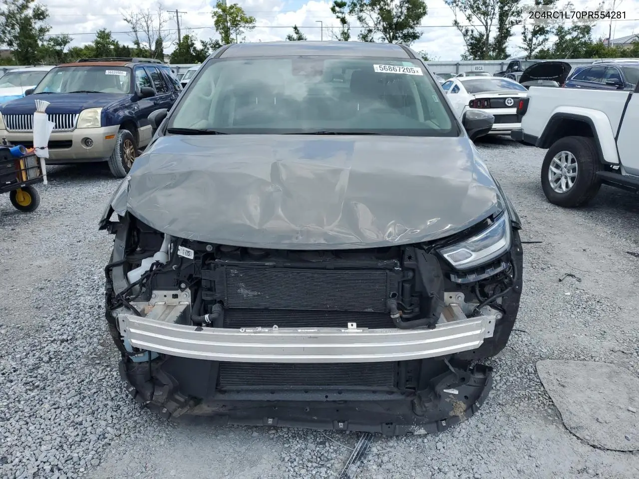 2023 Chrysler Pacifica Hybrid Touring L VIN: 2C4RC1L70PR554281 Lot: 56867205