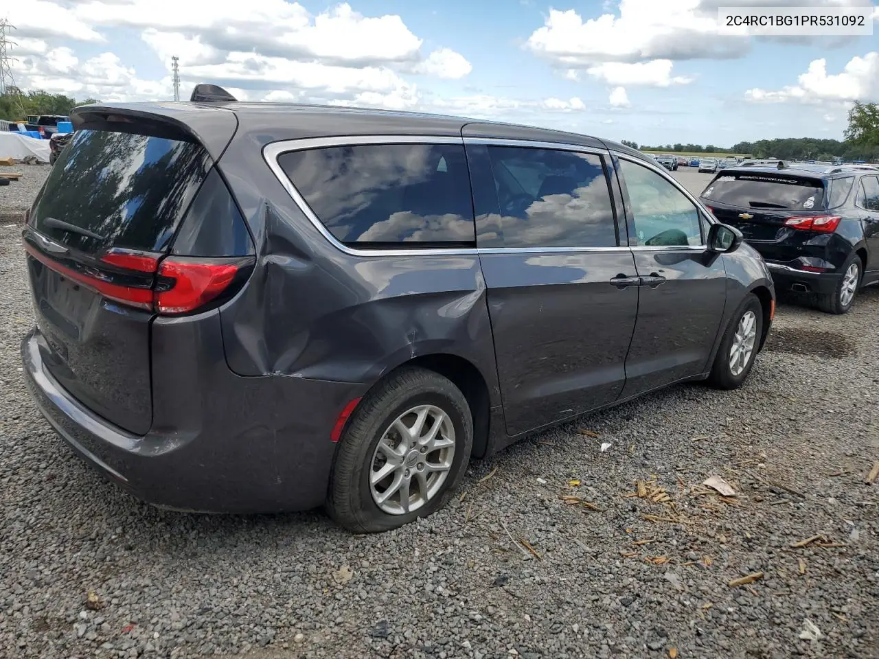 2023 Chrysler Pacifica Touring L VIN: 2C4RC1BG1PR531092 Lot: 56870545