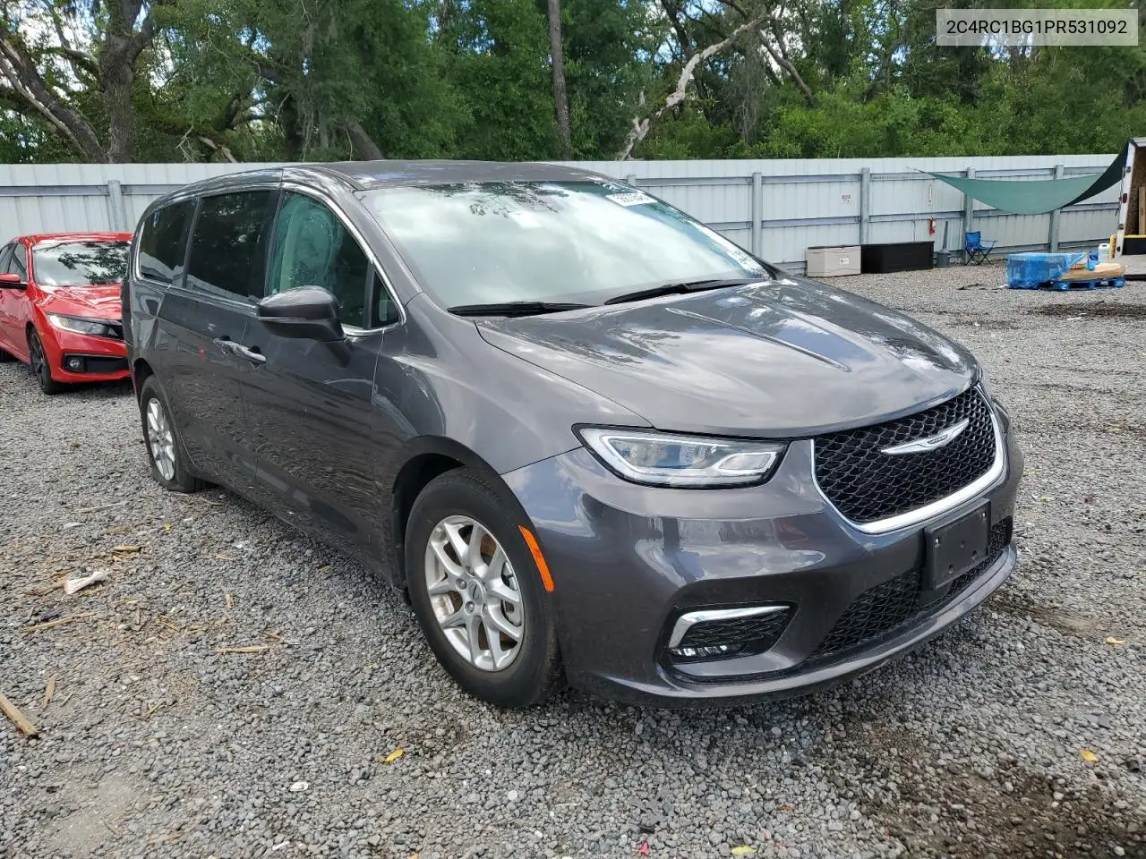 2023 Chrysler Pacifica Touring L VIN: 2C4RC1BG1PR531092 Lot: 56870545