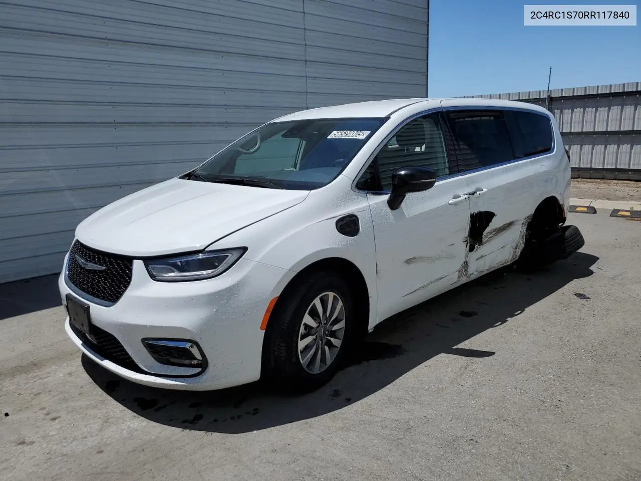 2024 Chrysler Pacifica Hybrid Select VIN: 2C4RC1S70RR117840 Lot: 56529005