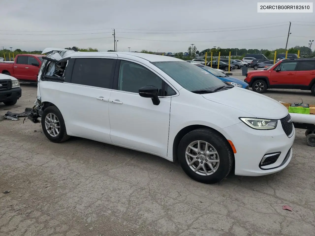 2024 Chrysler Pacifica Touring L VIN: 2C4RC1BG0RR182610 Lot: 56693715