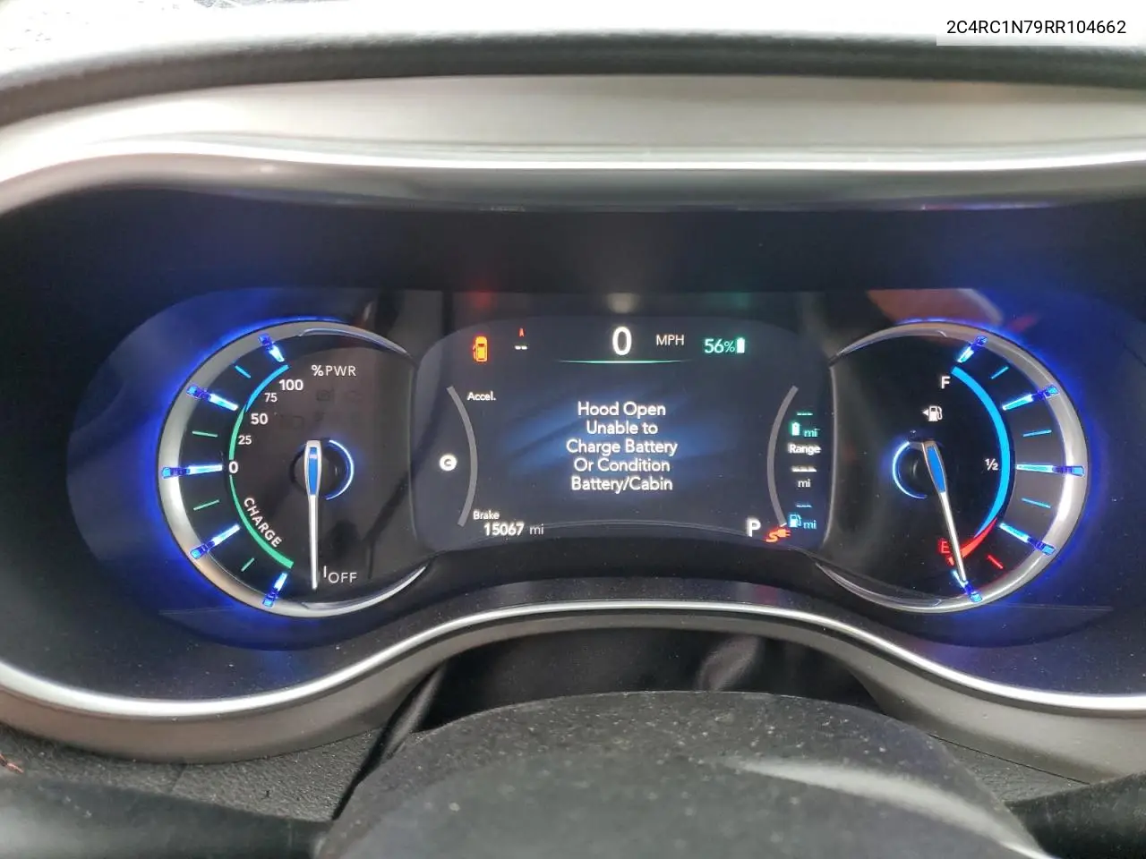 2024 Chrysler Pacifica Hybrid Pinnacle VIN: 2C4RC1N79RR104662 Lot: 62644545