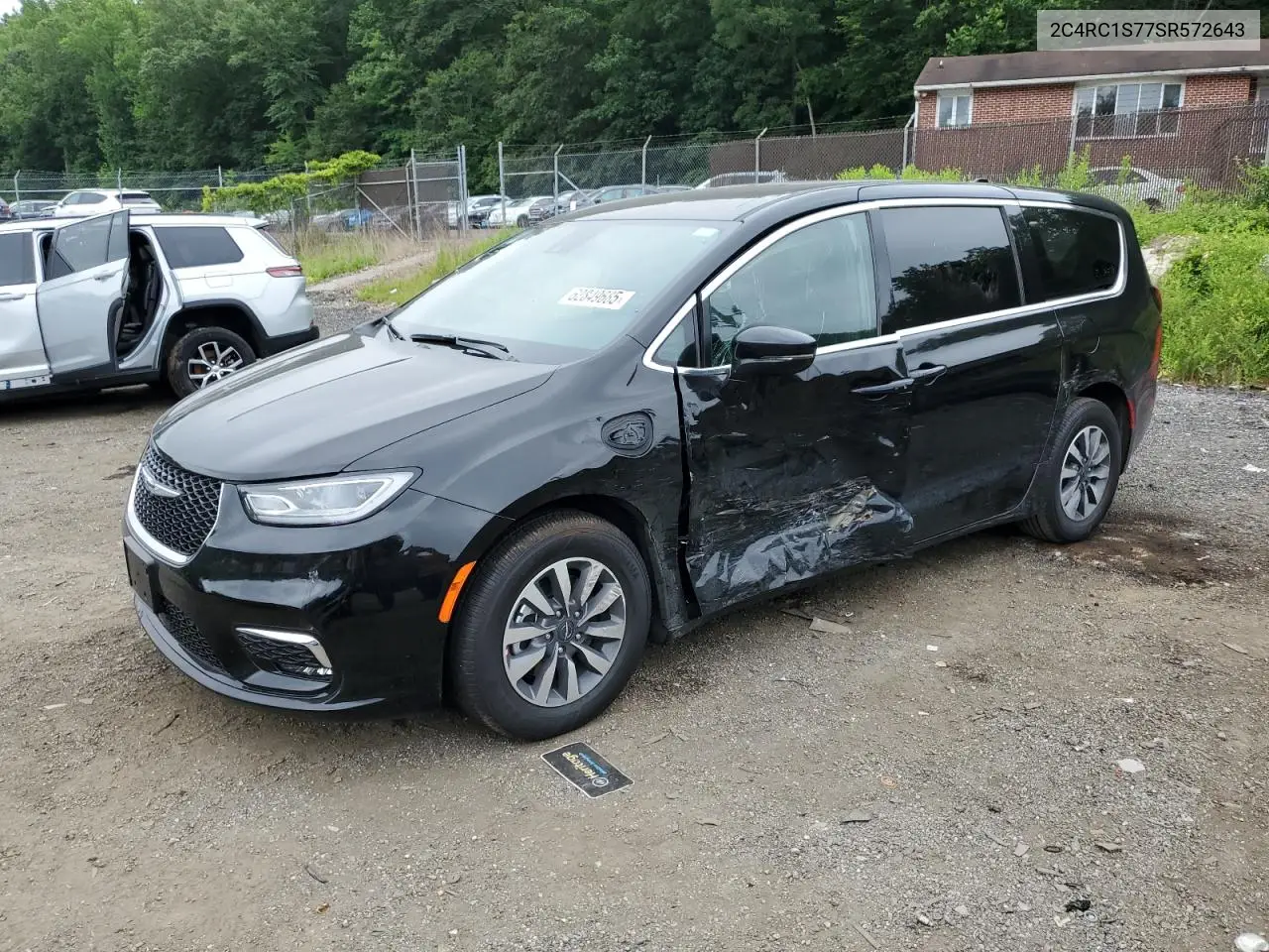 2025 Chrysler Pacifica Hybrid Select VIN: 2C4RC1S77SR572643 Lot: 62849685