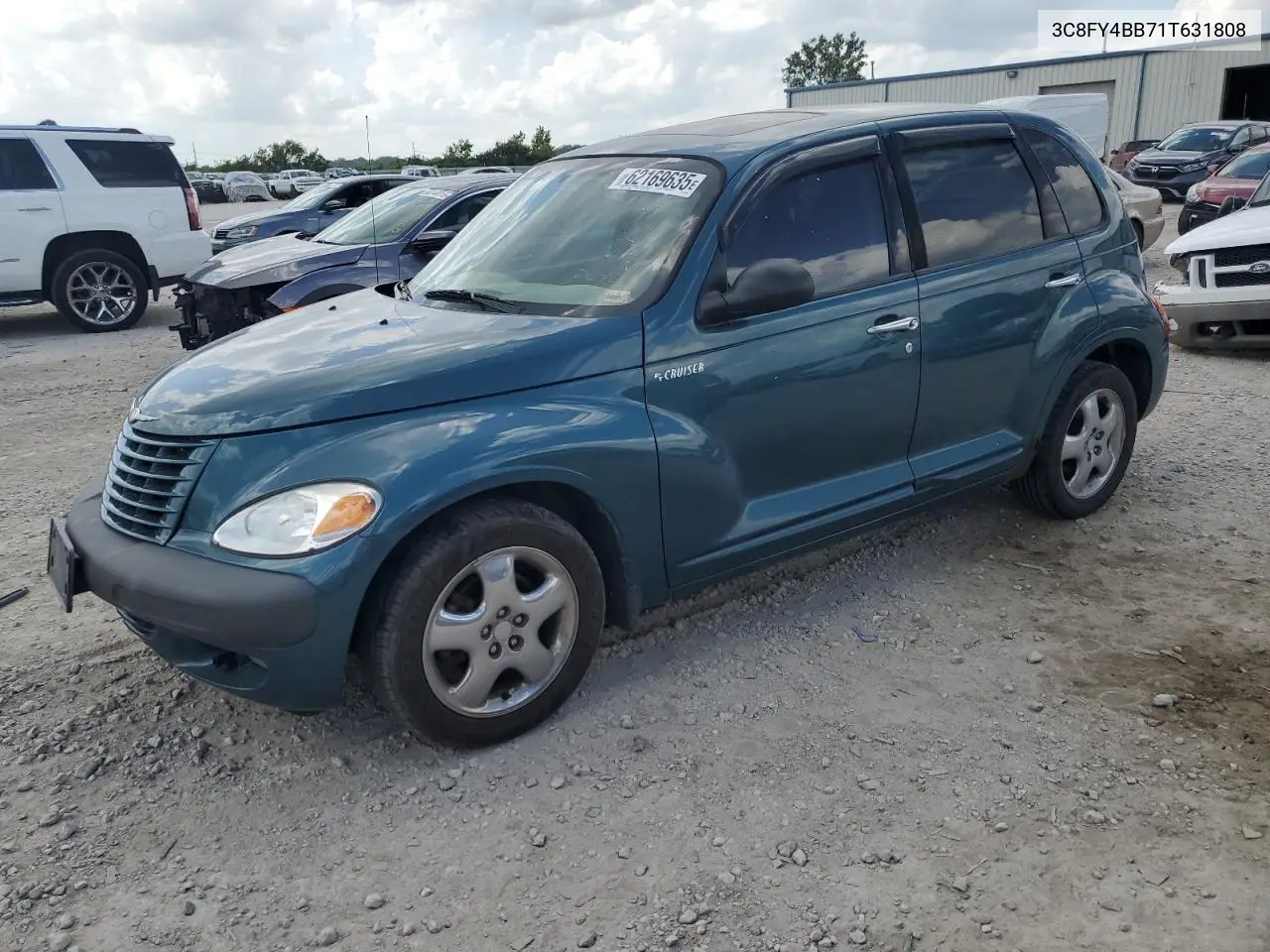 2001 Chrysler Pt Cruiser VIN: 3C8FY4BB71T631808 Lot: 62169635