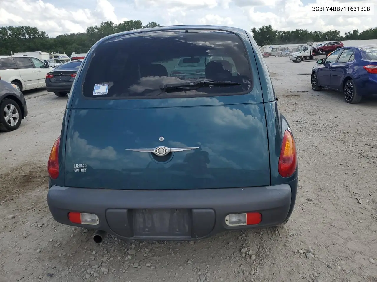 2001 Chrysler Pt Cruiser VIN: 3C8FY4BB71T631808 Lot: 62169635
