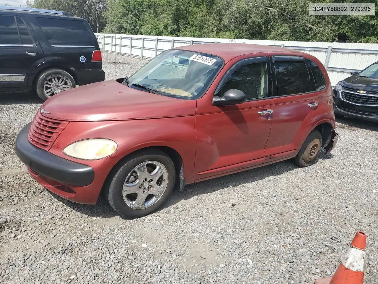 2002 Chrysler Pt Cruiser Touring VIN: 3C4FY58B92T279296 Lot: 55551825