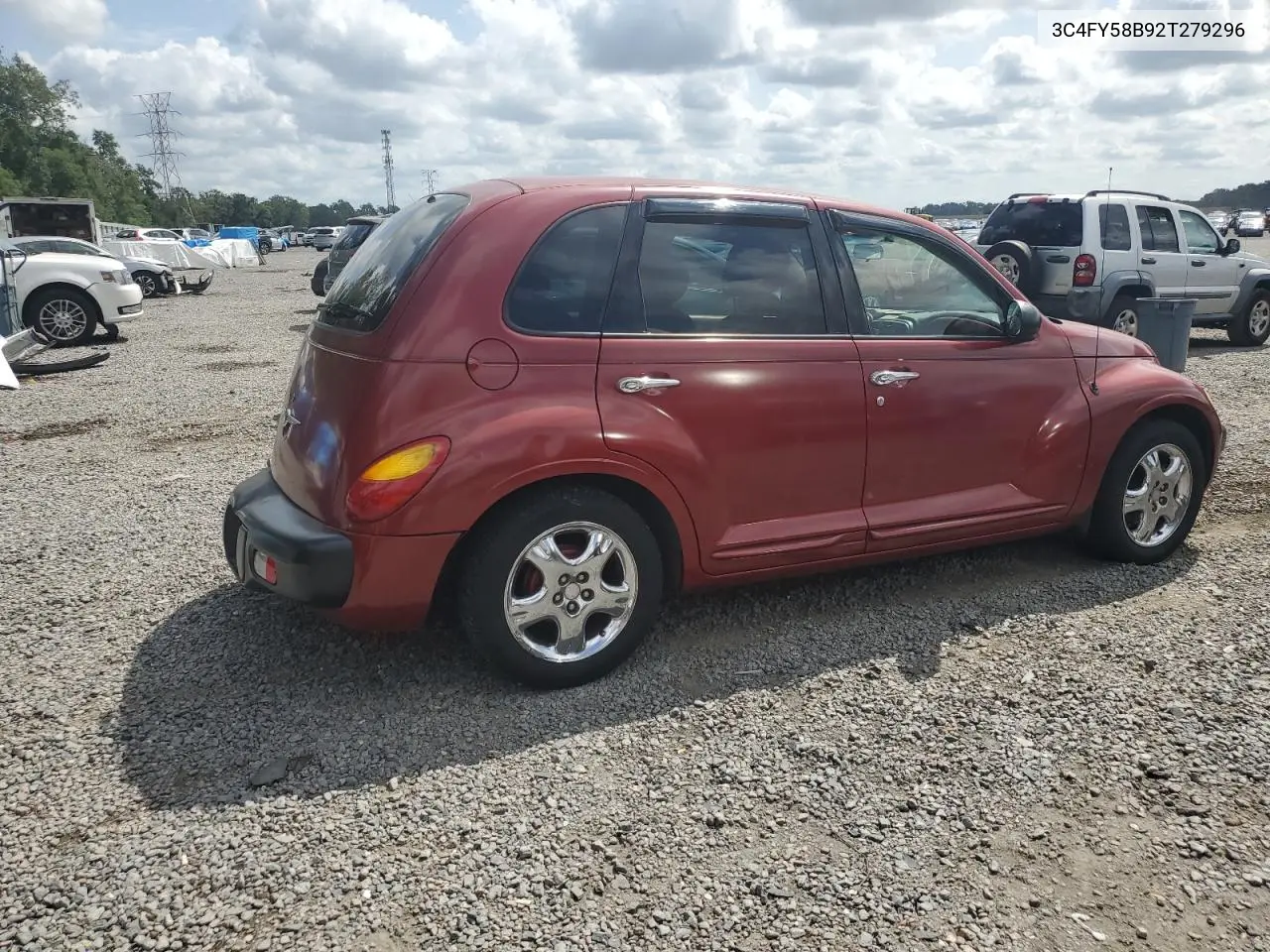 2002 Chrysler Pt Cruiser Touring VIN: 3C4FY58B92T279296 Lot: 55551825
