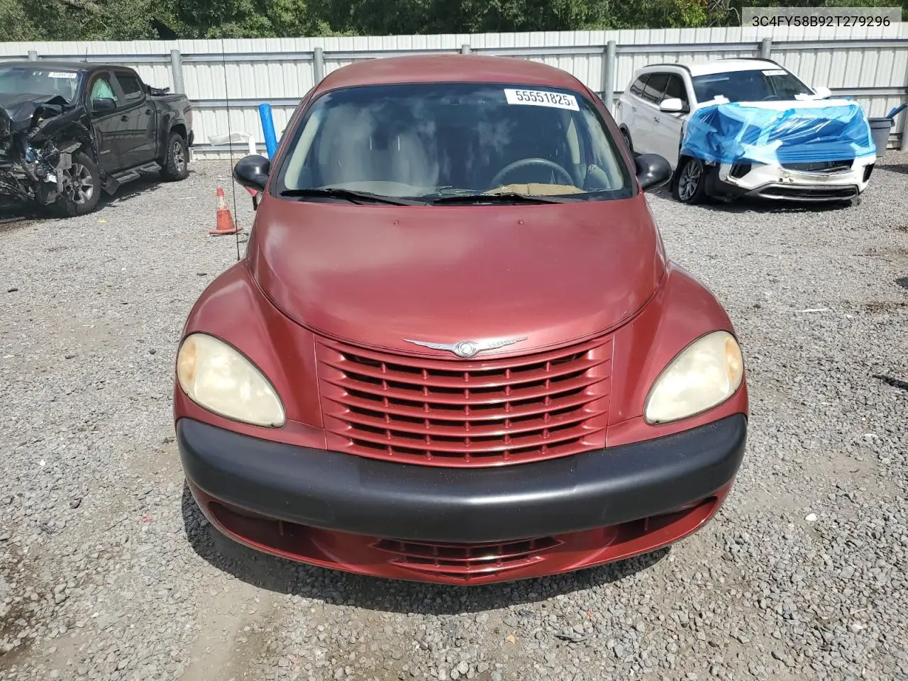 2002 Chrysler Pt Cruiser Touring VIN: 3C4FY58B92T279296 Lot: 55551825