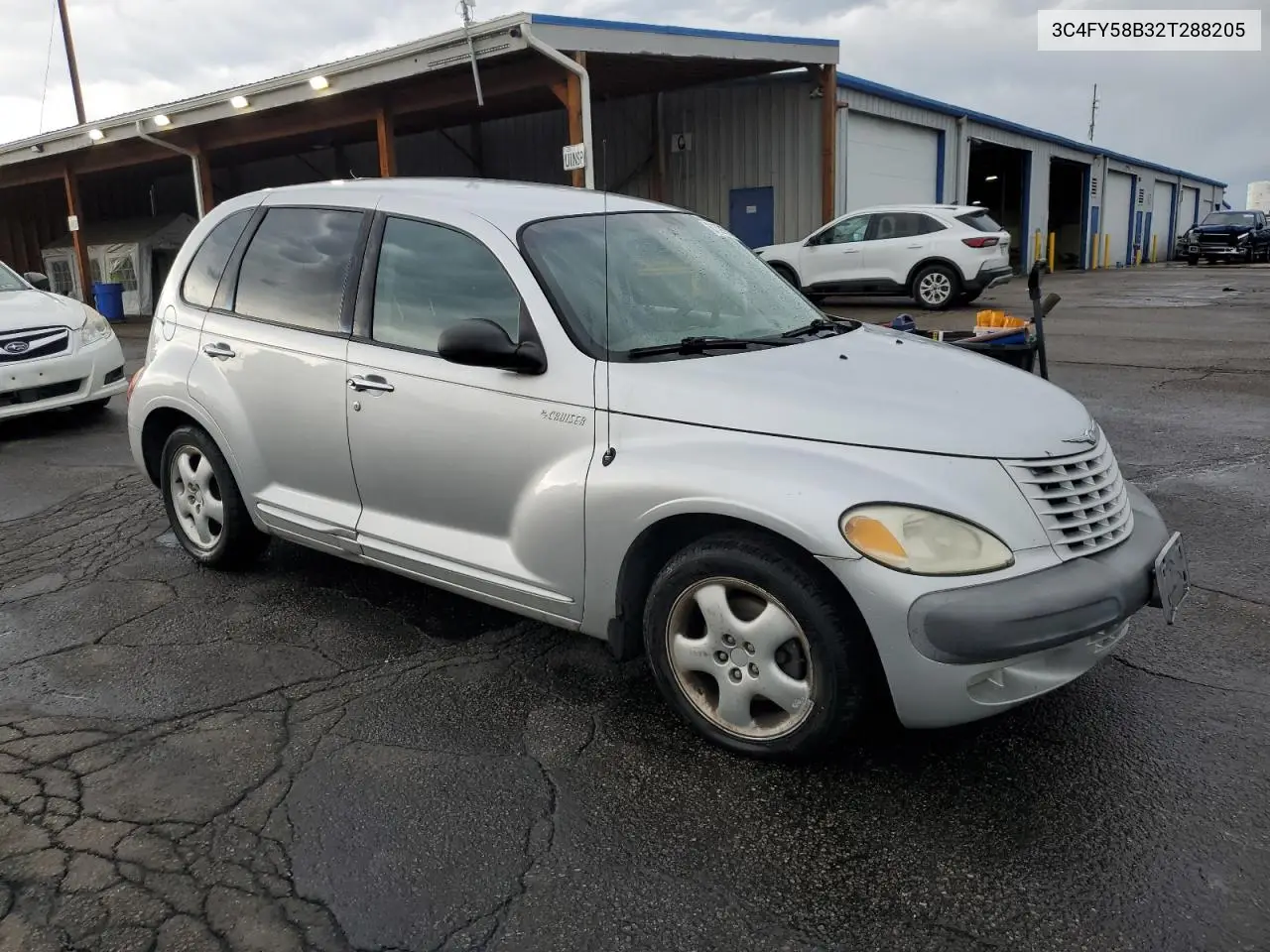 2002 Chrysler Pt Cruiser Touring VIN: 3C4FY58B32T288205 Lot: 61591295