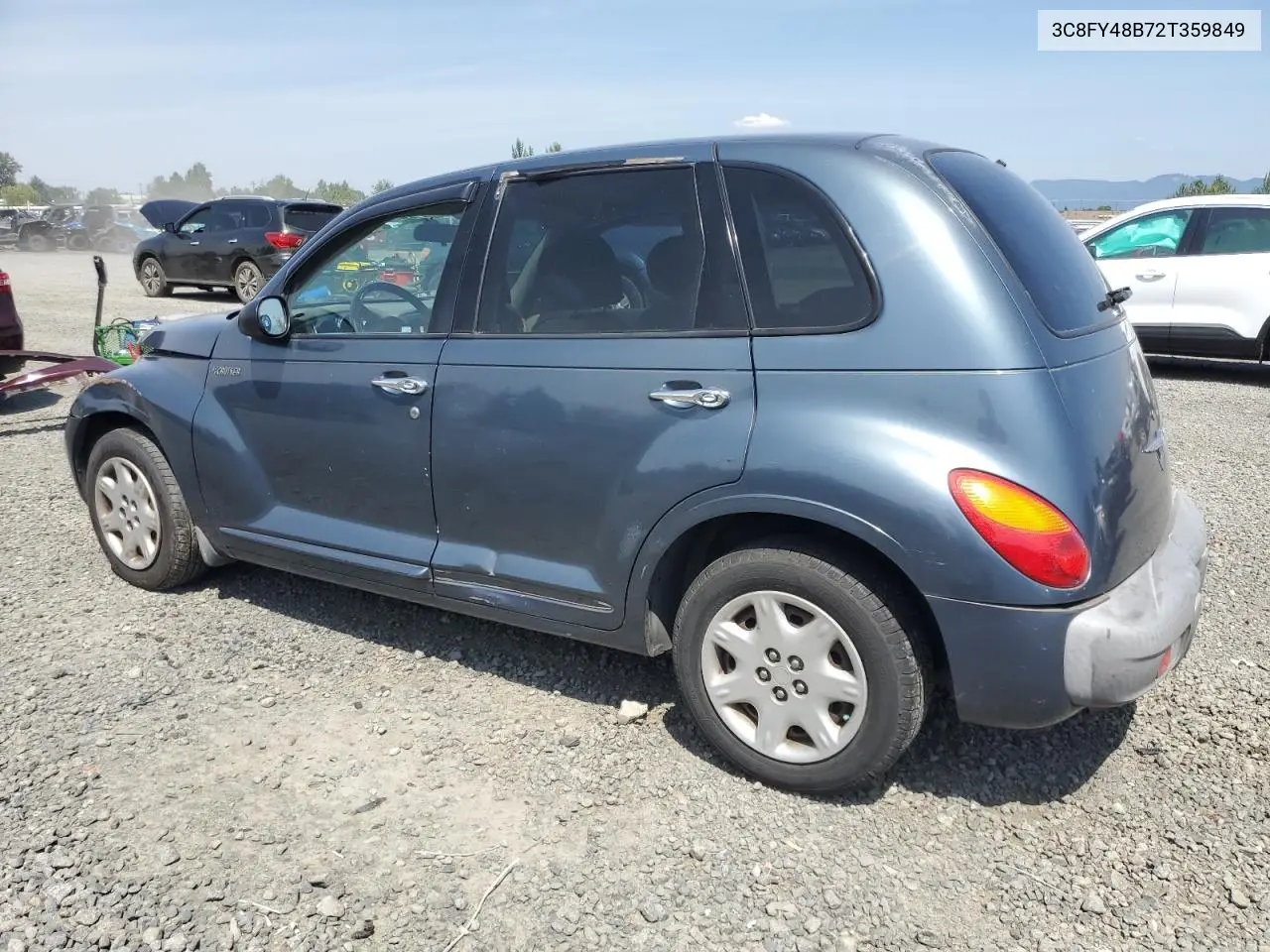2002 Chrysler Pt Cruiser Classic VIN: 3C8FY48B72T359849 Lot: 61940215