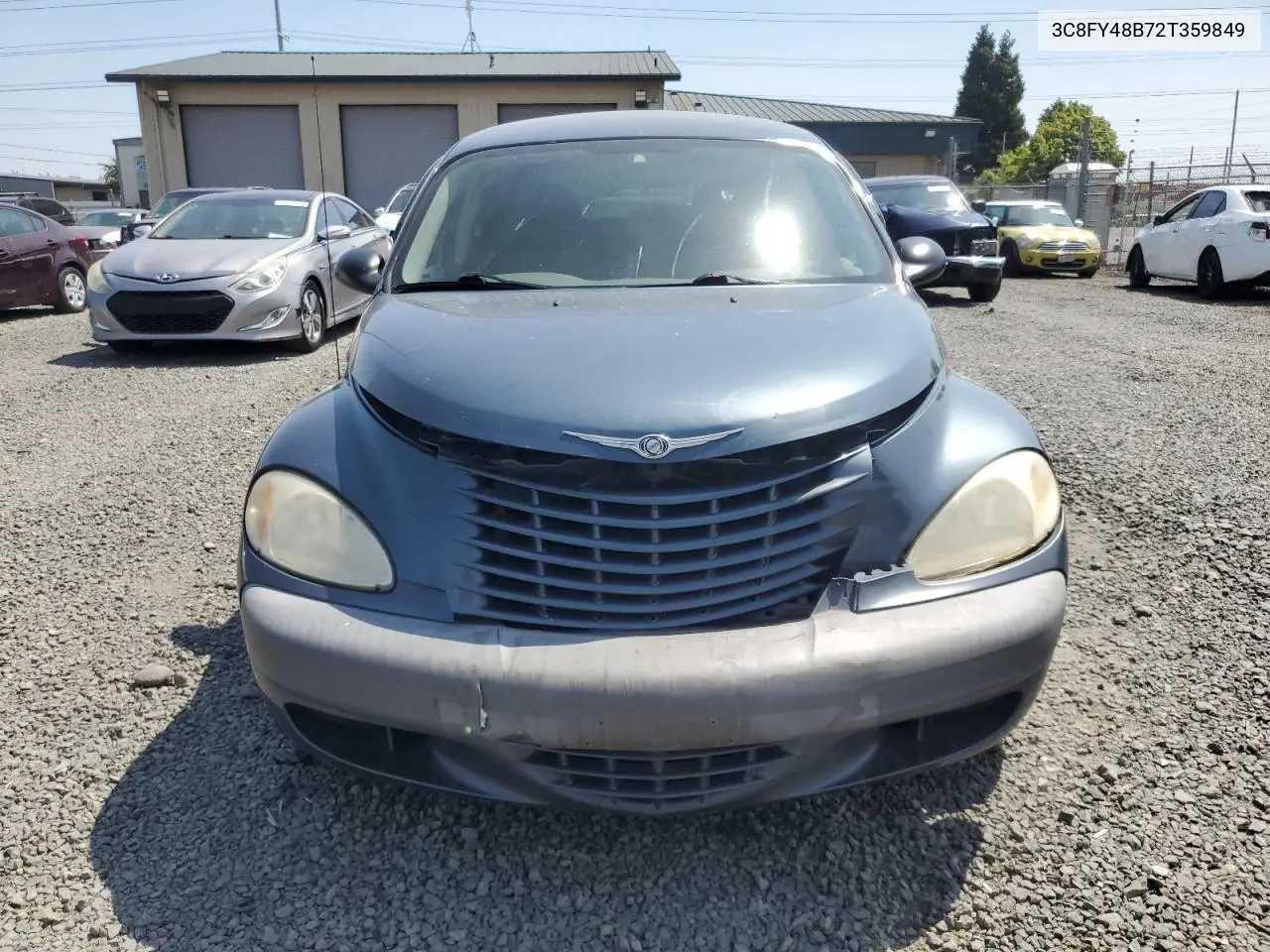 2002 Chrysler Pt Cruiser Classic VIN: 3C8FY48B72T359849 Lot: 61940215
