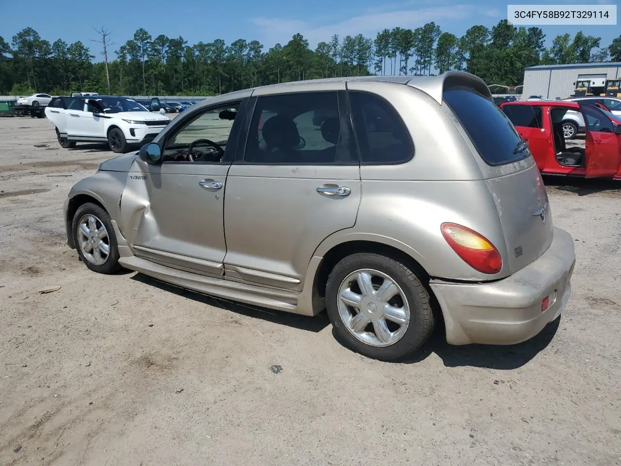 2002 Chrysler Pt Cruiser Touring VIN: 3C4FY58B92T329114 Lot: 62411445
