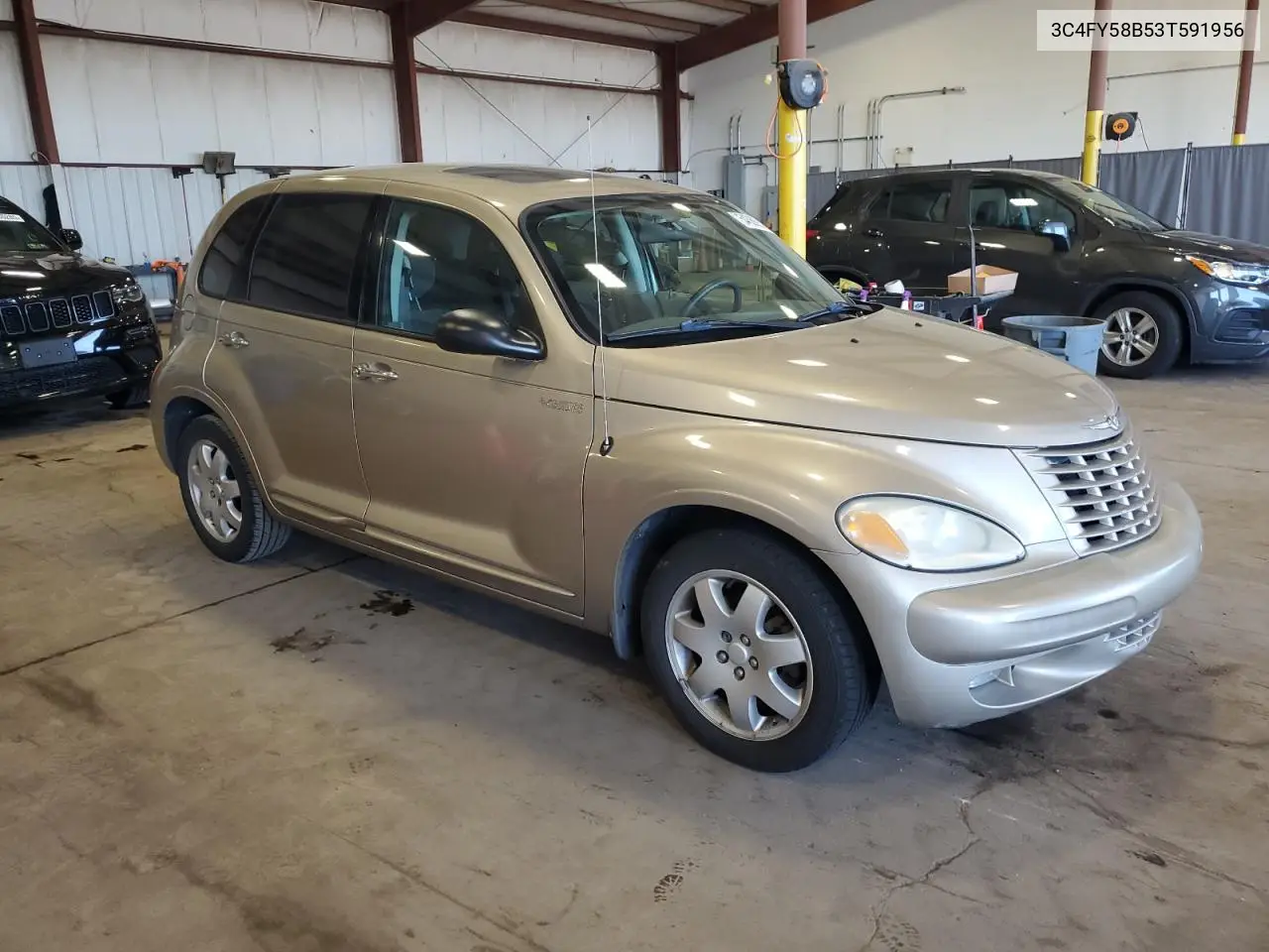 2003 Chrysler Pt Cruiser Touring VIN: 3C4FY58B53T591956 Lot: 54686805